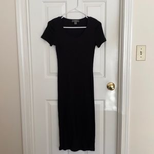 Long black dress